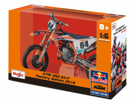 1:6 MOTORBIKE RED BULL KTM SUPERCROSS SX450 2018 #84