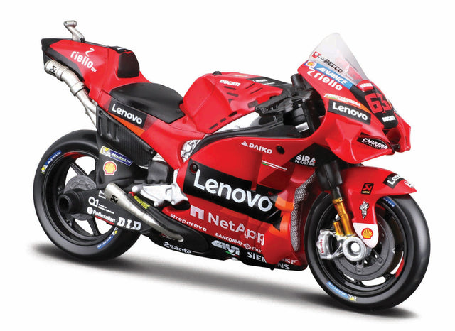 1:18 MOTORBIKE 2022 DUCATI LENOVO (#63 BAGNAIA)