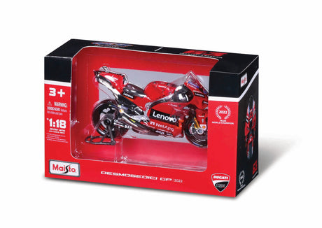 1:18 MOTORBIKE 2022 DUCATI LENOVO (#43 MILLER)