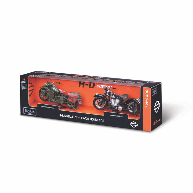1:18 HARLEY DAVIDSON DECADE DUOS 40'S