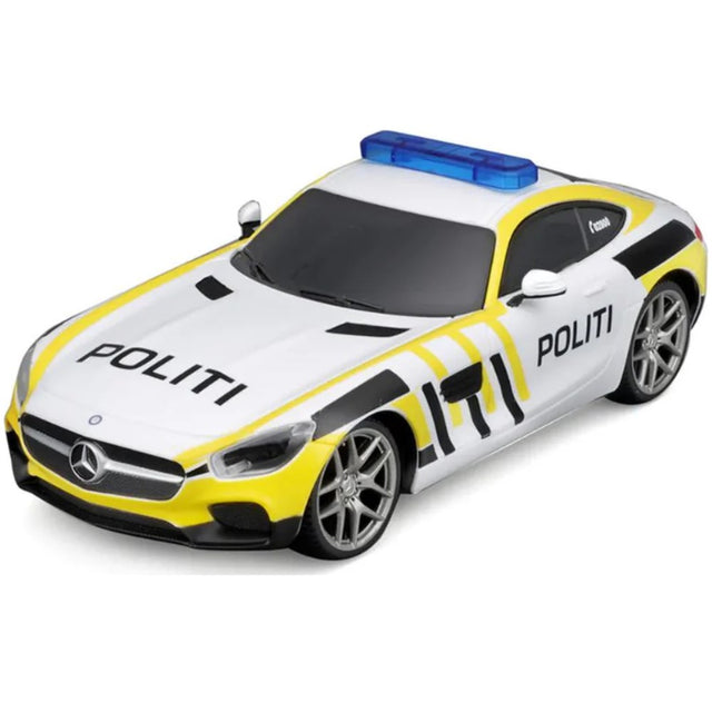 1:24 RC Mercedes-AMG GT Norway Police 2.4GHZ (batt. not included)