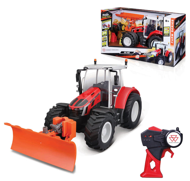 1:16 RC MASSEY FERGUSSON 2.4GHZ WITH SNOW PLOUGH