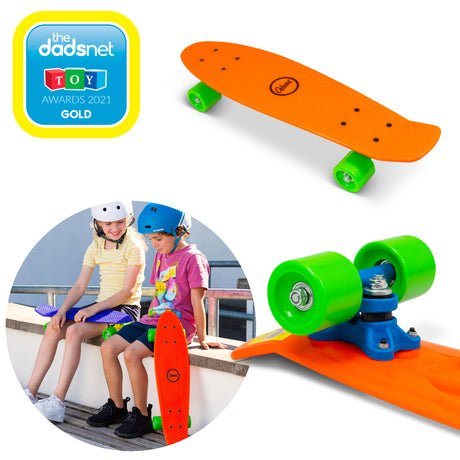 PLASTIC SKATEBOARD 17X5 INCH