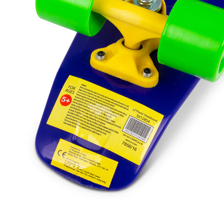 PLASTIC SKATEBOARD 22 INCH