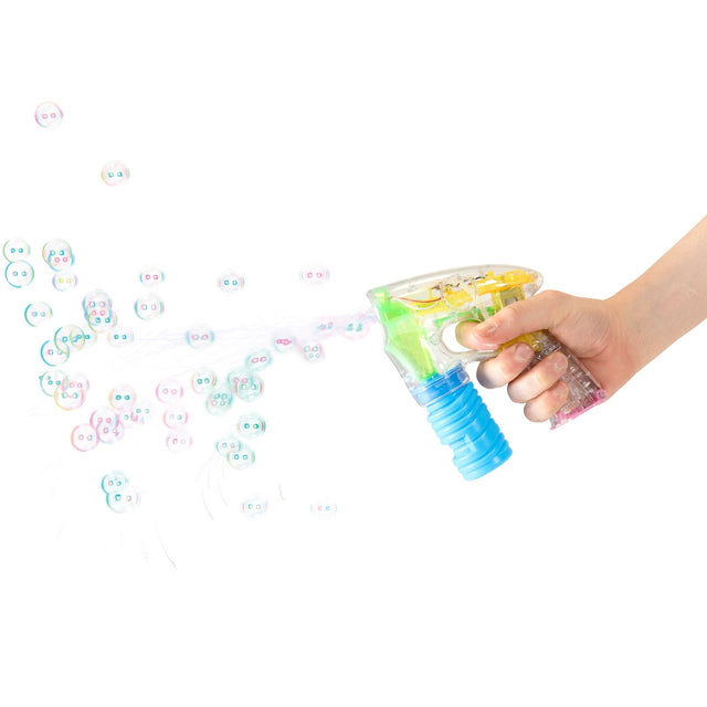 LIGHT UP BUBBLE GUN (TOY)