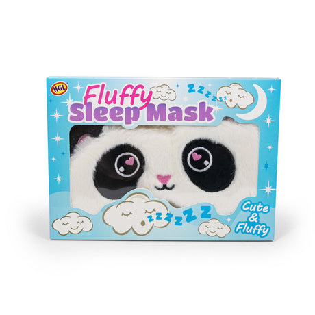 FLUFFY FACE MASKS 5 ASSORTED - BROWN INNER BOX