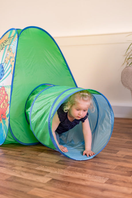 DINOSAUR PLAY TENT AND TUNNEL