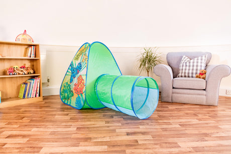 DINOSAUR PLAY TENT AND TUNNEL