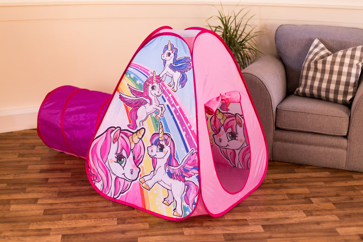 UNICORN PLAY TENT AND TUNNEL