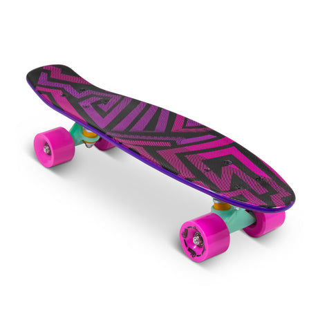 PLASTIC SKATEBOARD 22 INCH MIRROR GRAPHIC