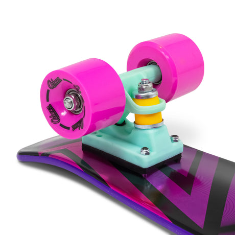 PLASTIC SKATEBOARD 22 INCH MIRROR GRAPHIC