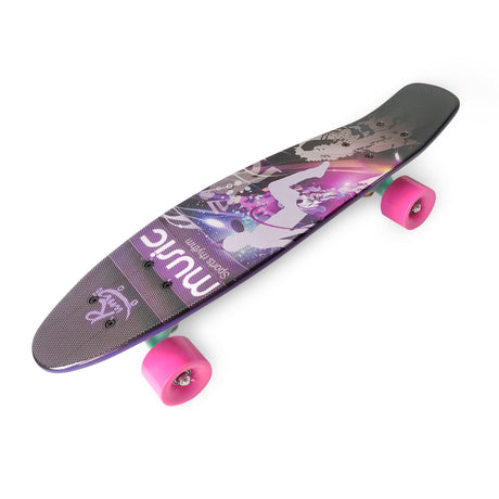 PLASTIC SKATEBOARD 22 INCH MIRROR GRAPHIC