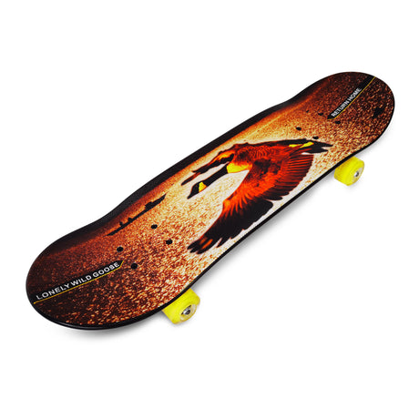 PLASTIC SKATEBOARD 28 INCH MIRROR GRAPHIC
