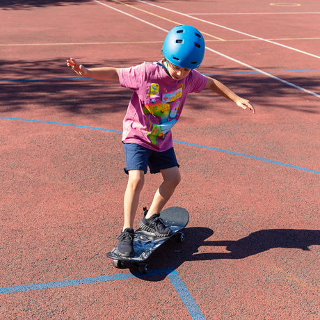 PLASTIC SKATEBOARD 28 INCH MIRROR GRAPHIC