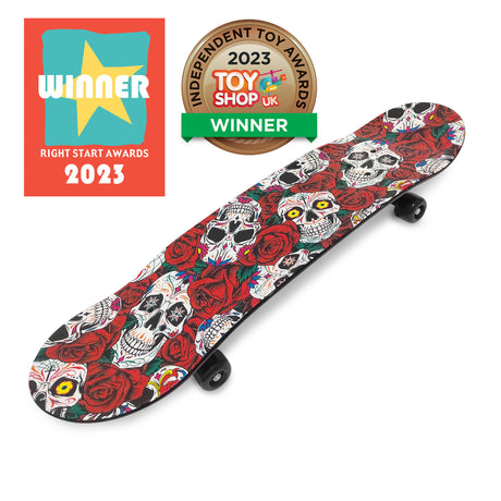 PLASTIC SKATEBOARD 31 INCH MIRROR GRAPHIC