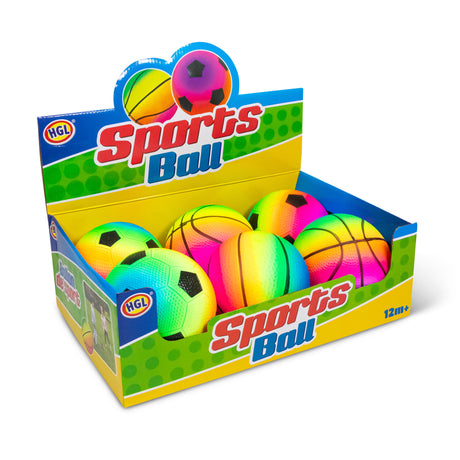 INFLATED RAINBOW BALL