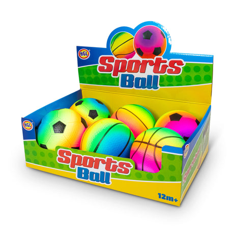 INFLATED RAINBOW BALL