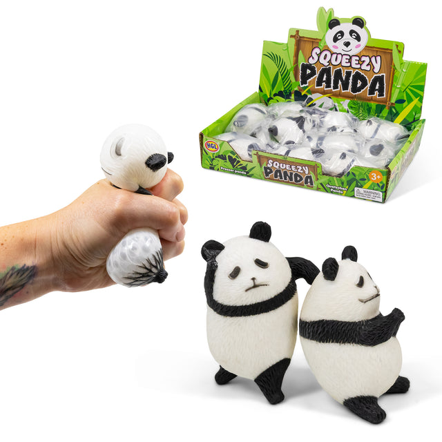 SQUEEZY BEAD BALL PANDA