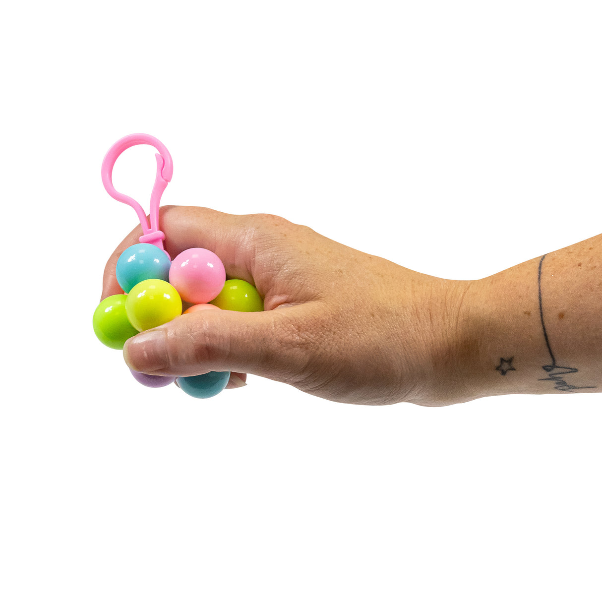 ATOMIC FIDGET BALL KEYRING
