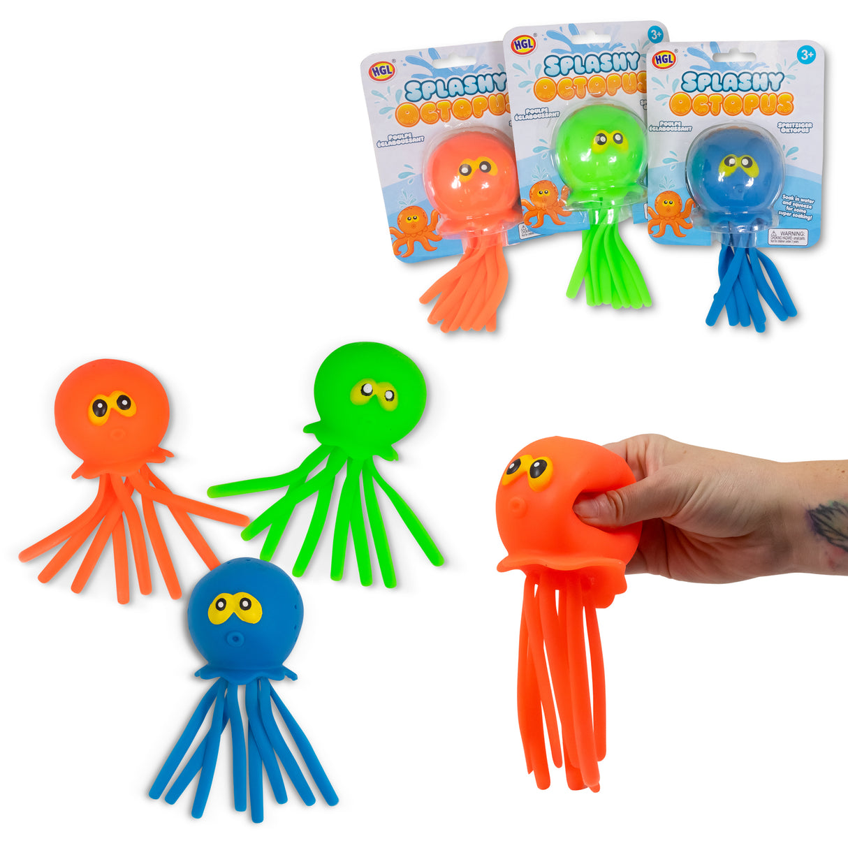 SPLASHY OCTOPUS