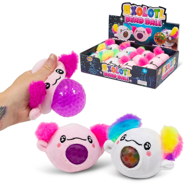 AXOLOTL PLUSH SQUISH BALL