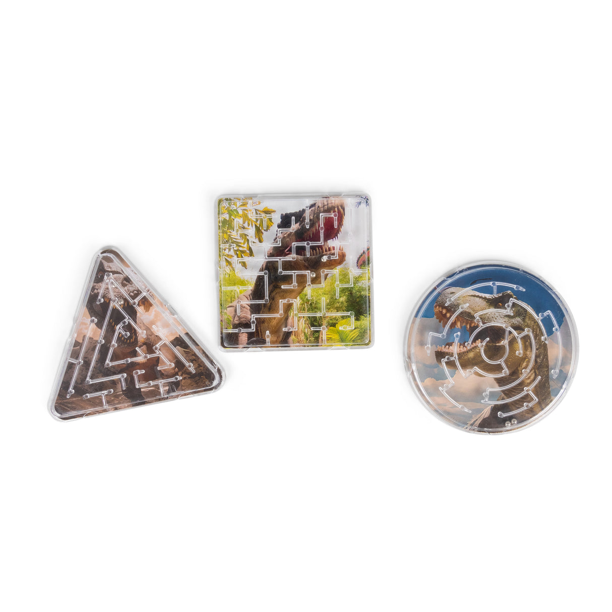 6PK DINOSAUR MINI MAZES