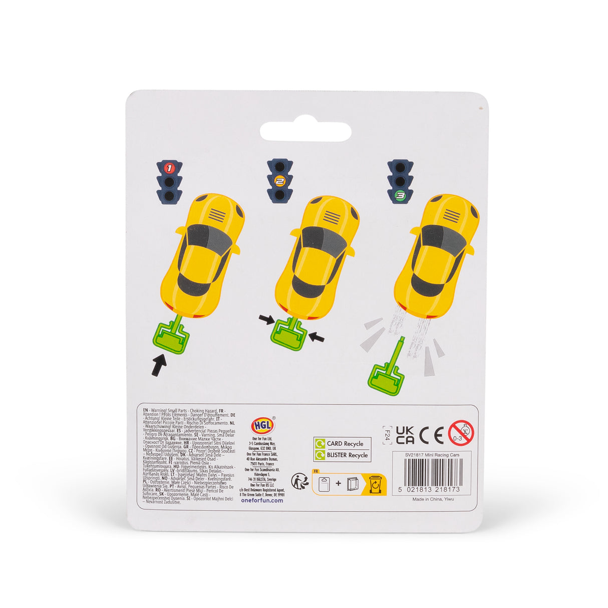 4PK MINI RACING CARS